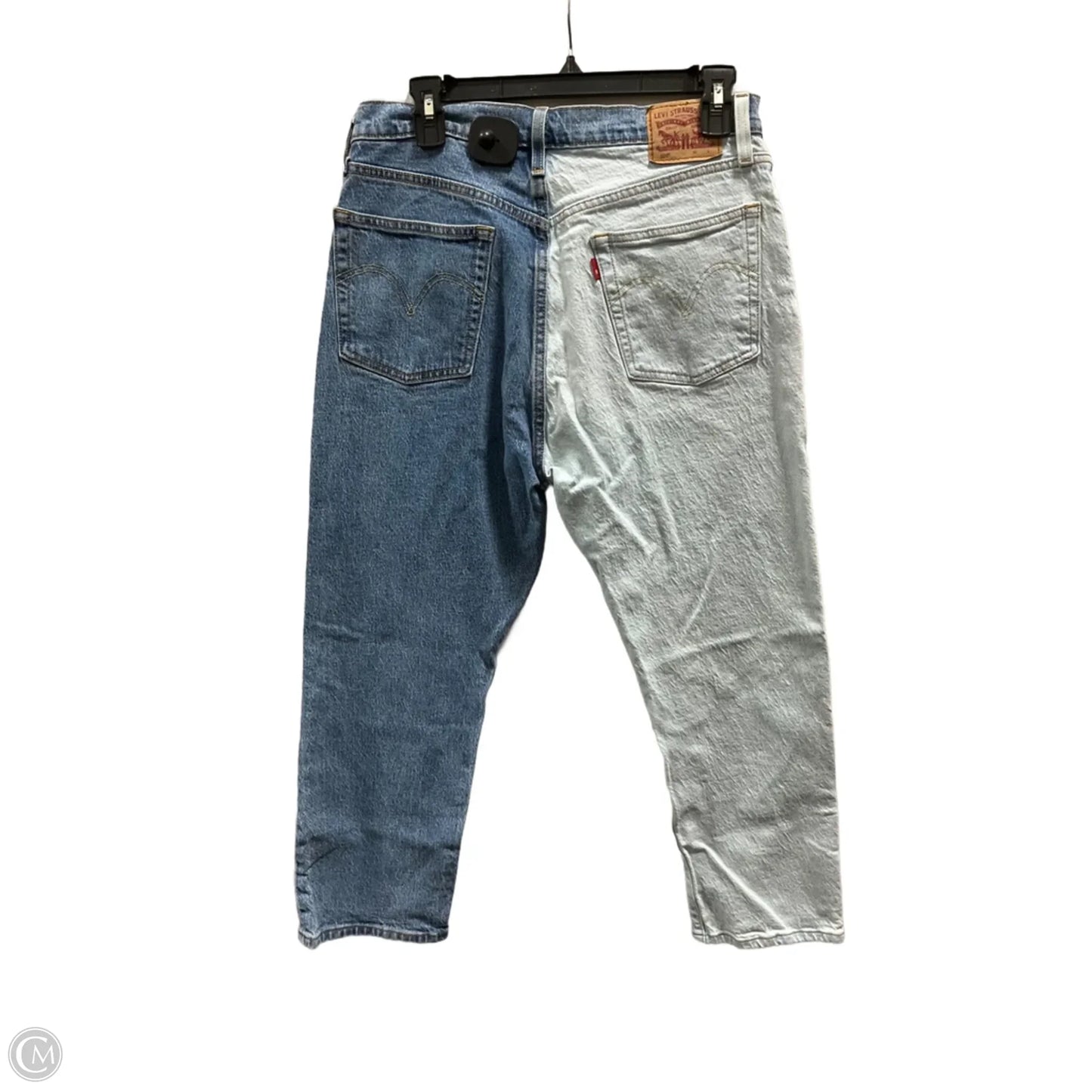 Jeans Boot Cut By Levis In Blue, Size: 12