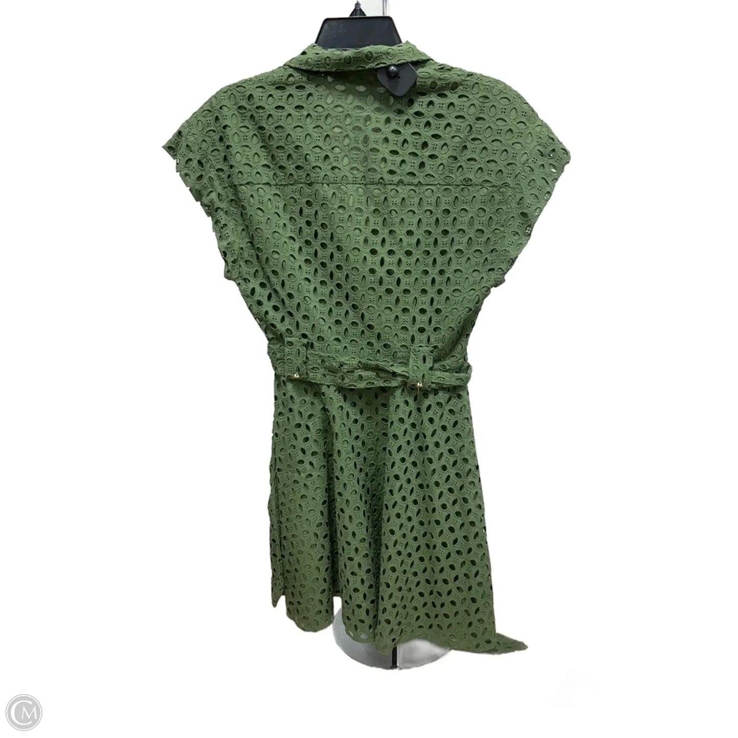 Dress Casual Midi By Zara In Green, Size: Xs