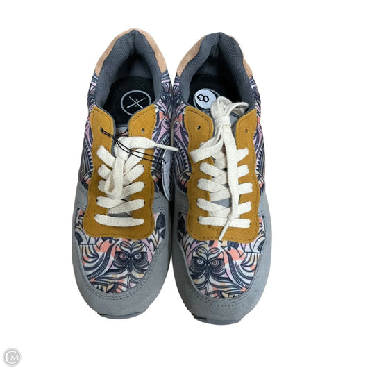 Shoes Sneakers By Clothes Mentor In Multi-colored, Size: 8
