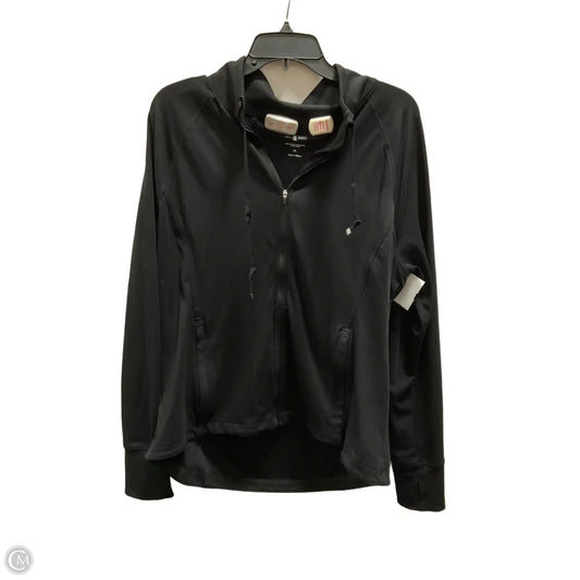 Athletic Jacket By Lou And Grey In Black, Size: Xxl