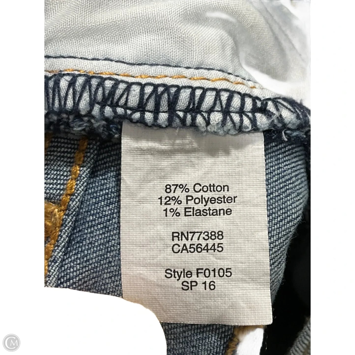 Jeans Boot Cut By J. Crew In Blue Denim, Size: 8