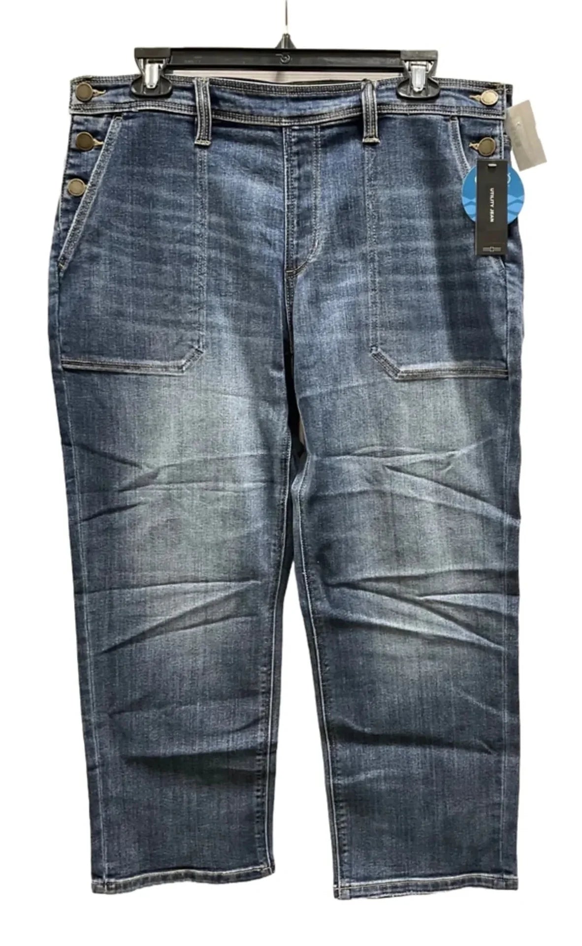 Jeans Boot Cut By Liverpool In Blue Denim, Size: 6