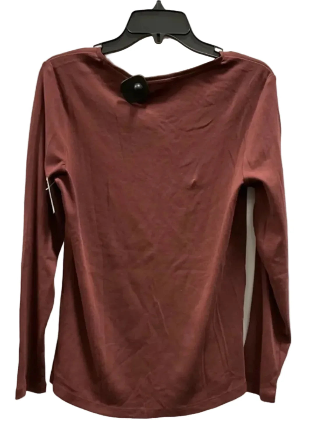 Top Long Sleeve By Chicos In Brown, Size: Xl