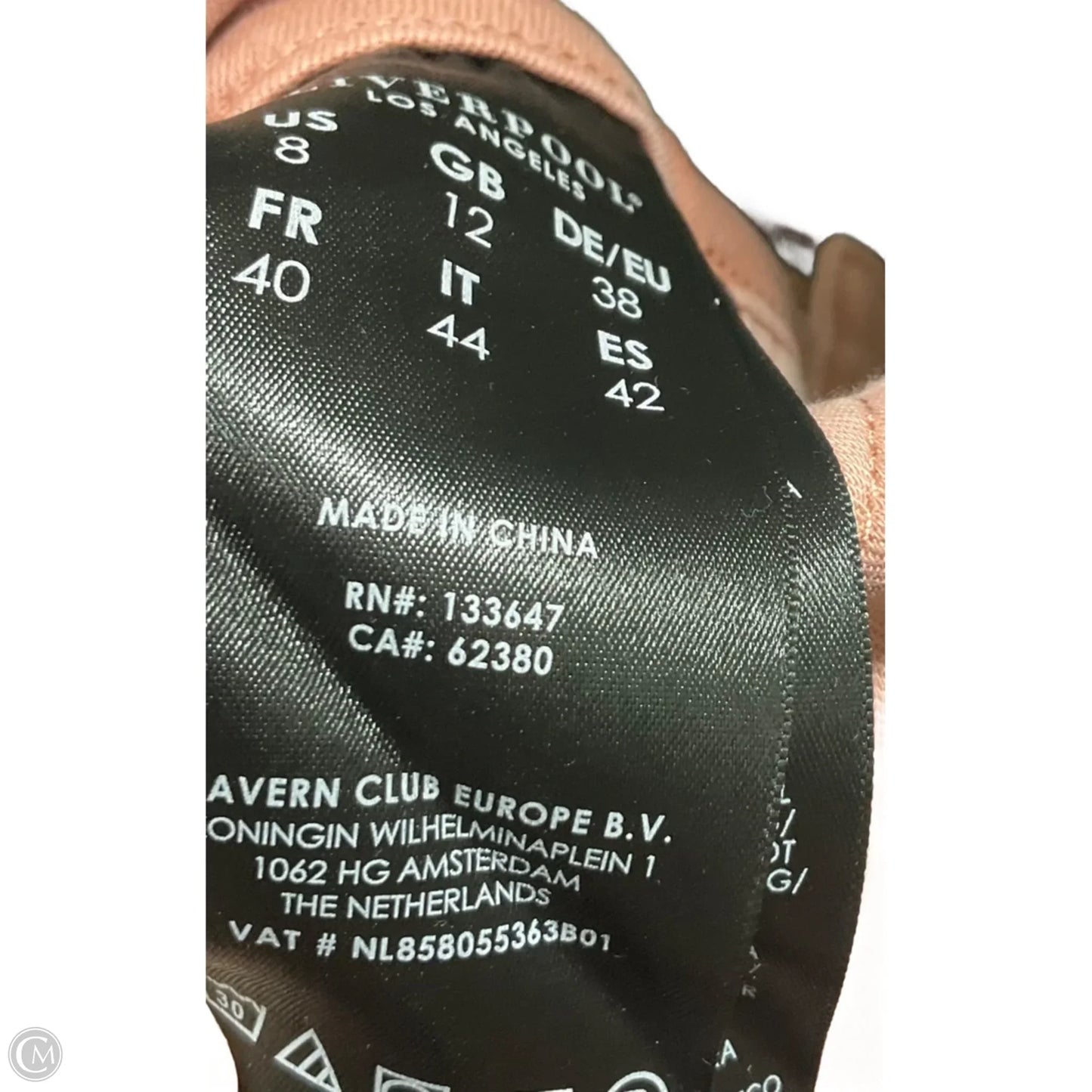 Jeans Skinny By Liverpool In Pink, Size: 6