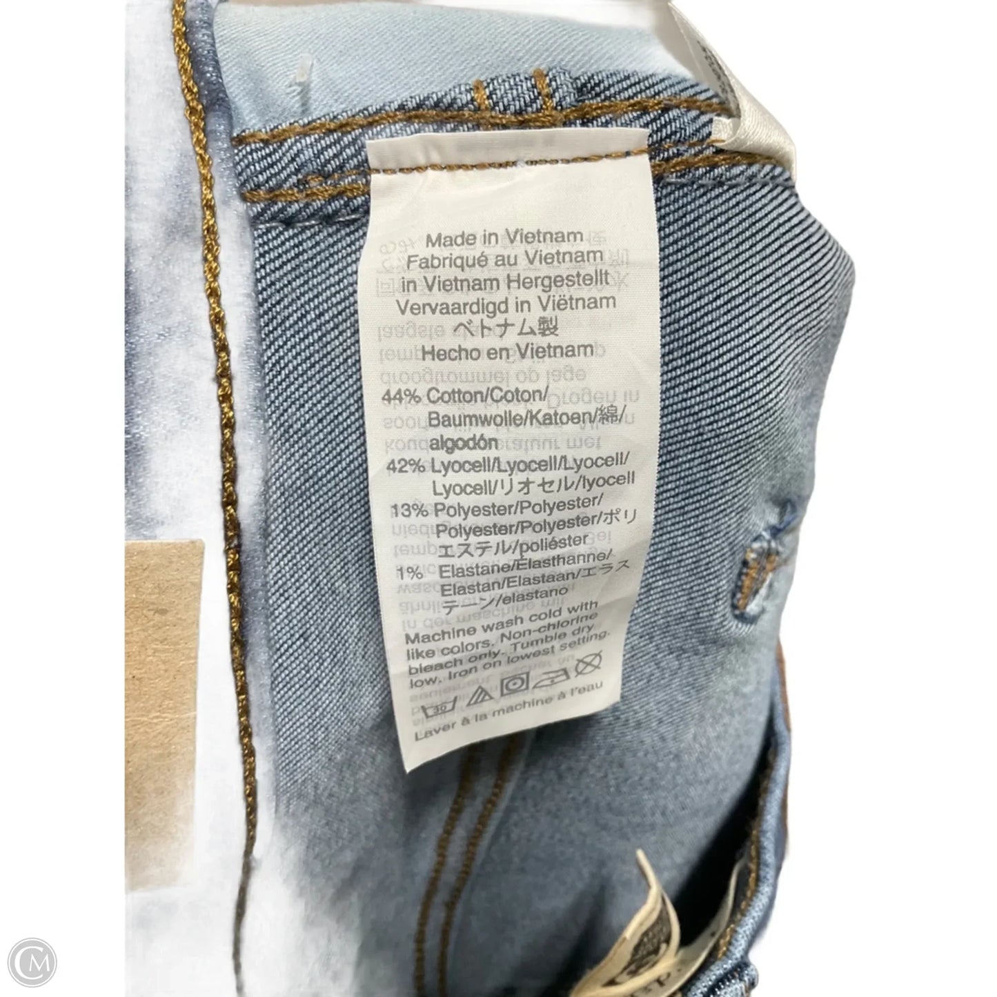 Jeans Skinny By Madewell In Blue Denim, Size: 6