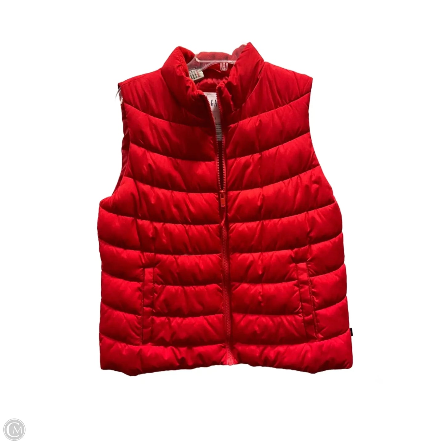 Vest Puffer & Quilted By Gap In Red, Size: L