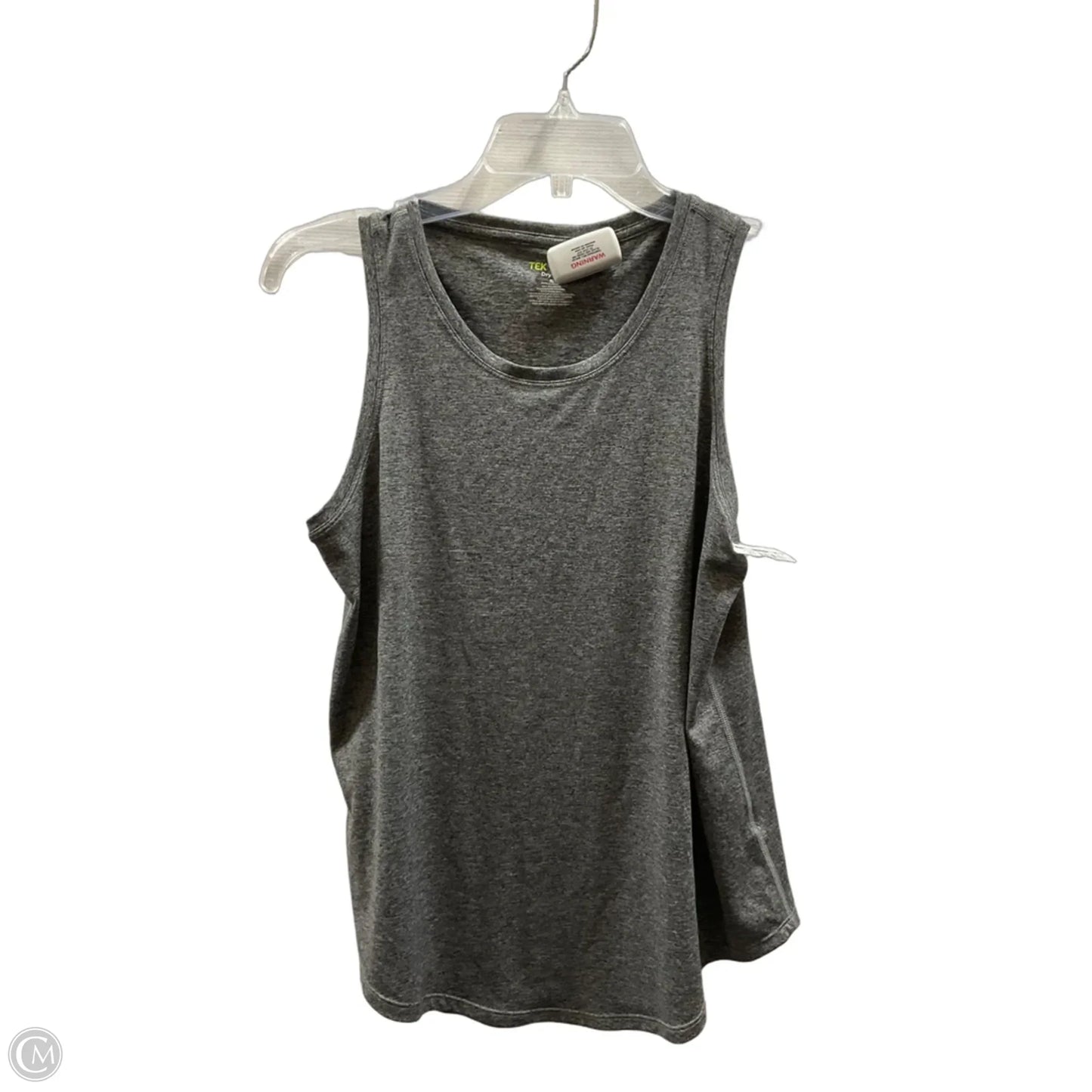 Athletic Tank Top By Tek Gear In Grey, Size: S