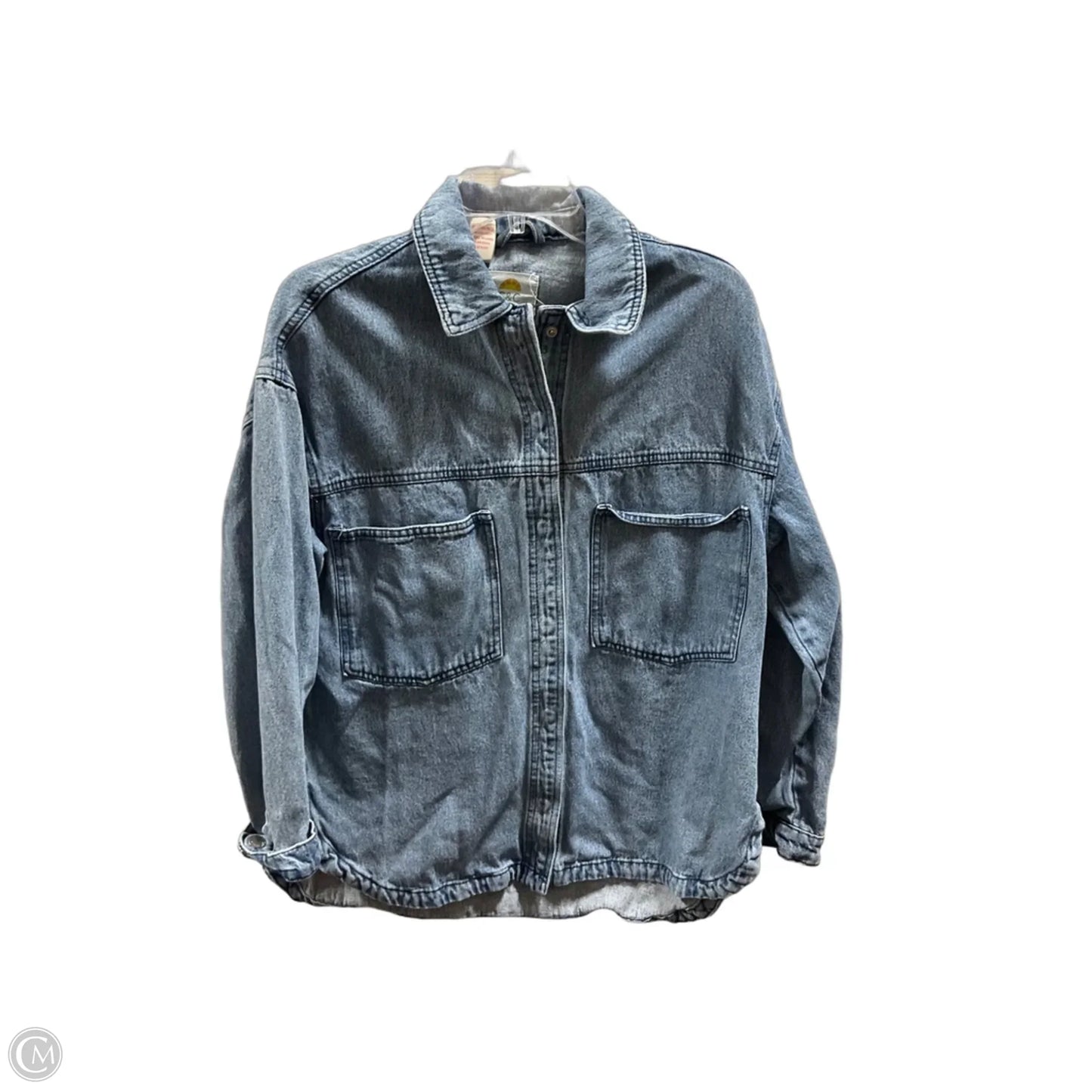 Jacket Denim By C And C In Blue, Size: S