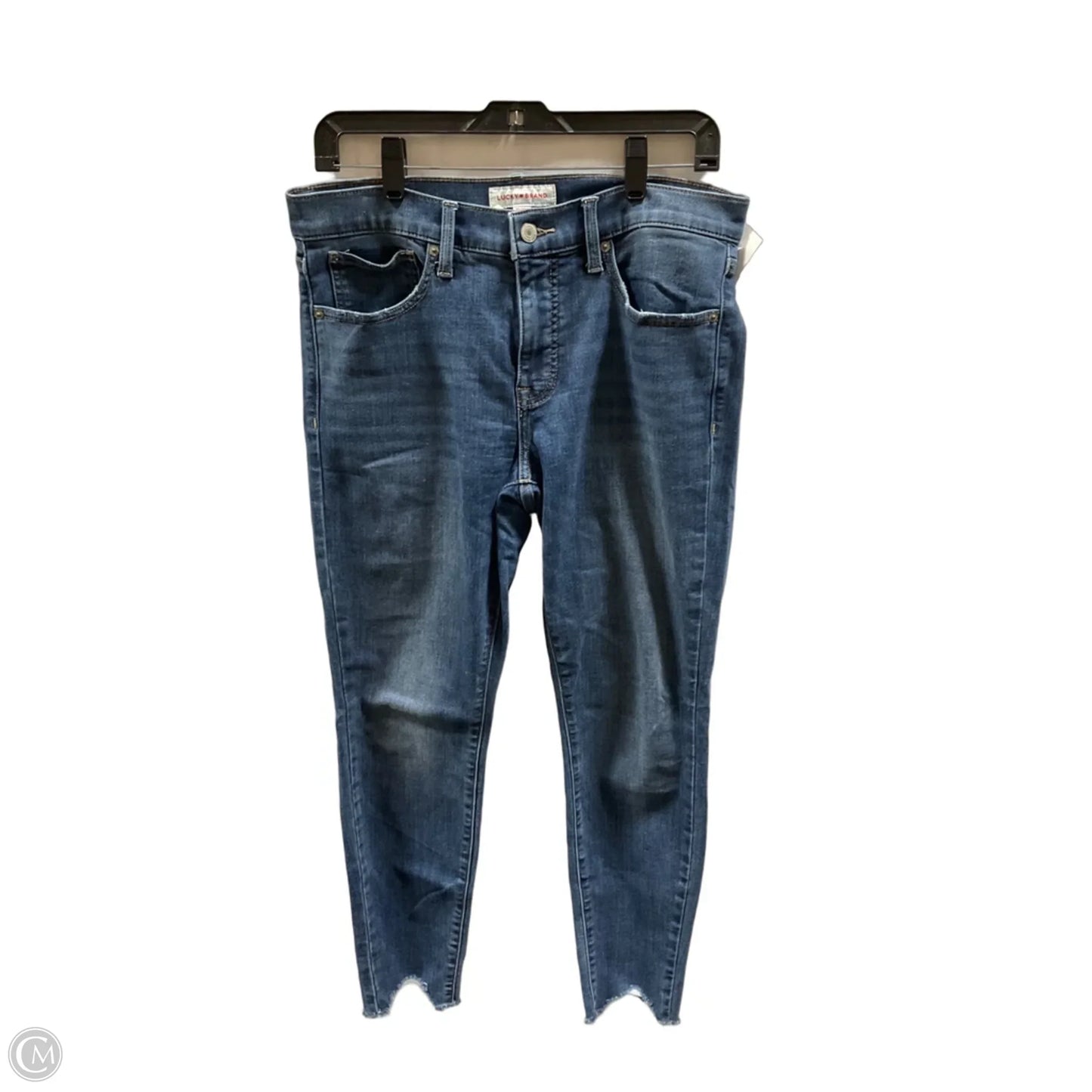 Jeans Skinny By Lucky Brand In Blue, Size: 10