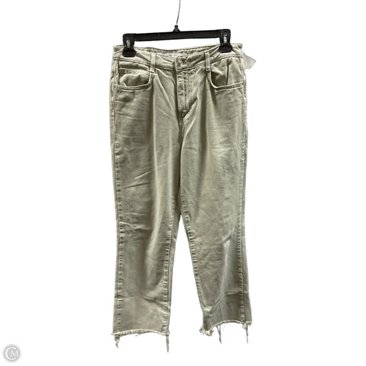 Jeans Flared By Zara In Green, Size: 6