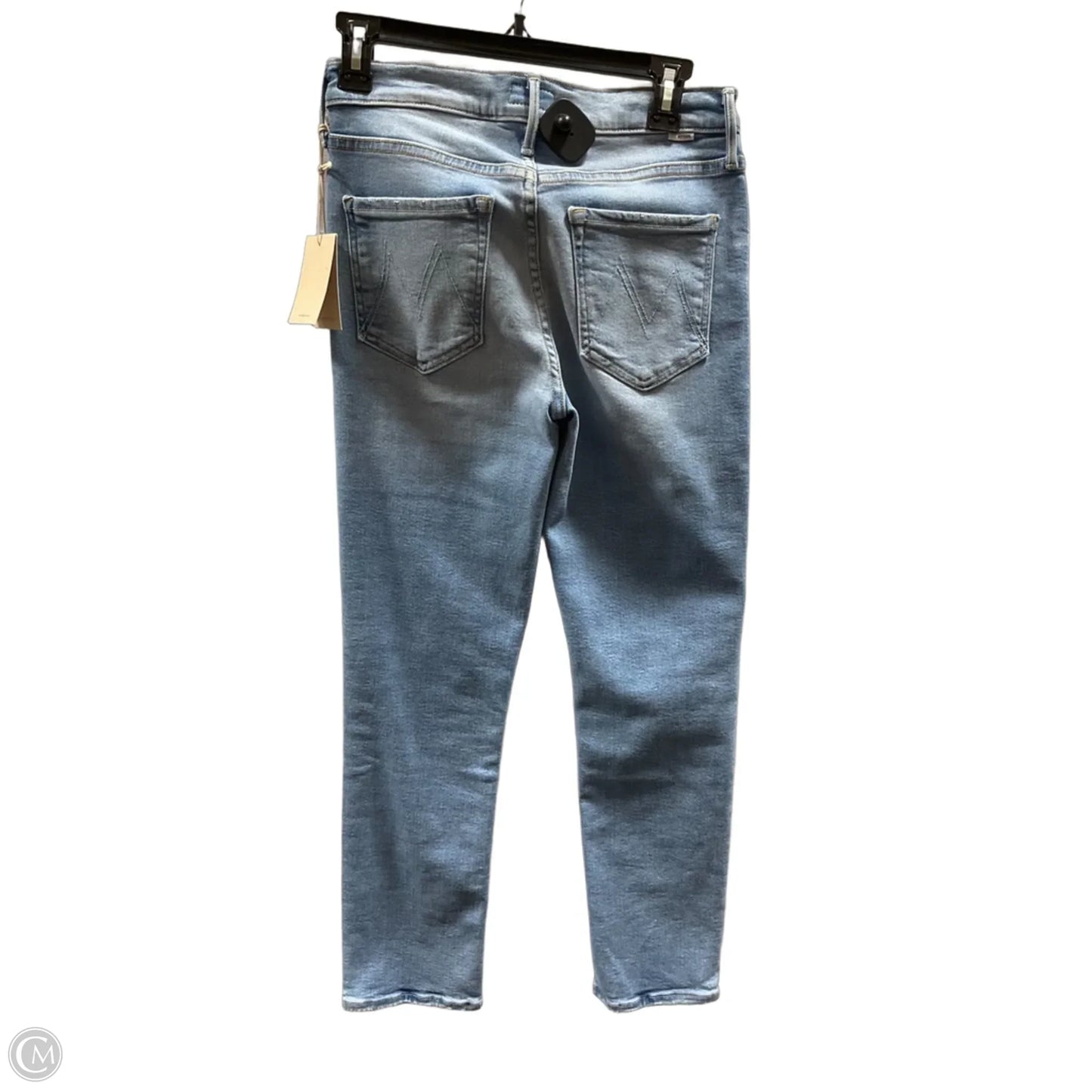 Jeans Straight By Mother In Blue, Size: 4