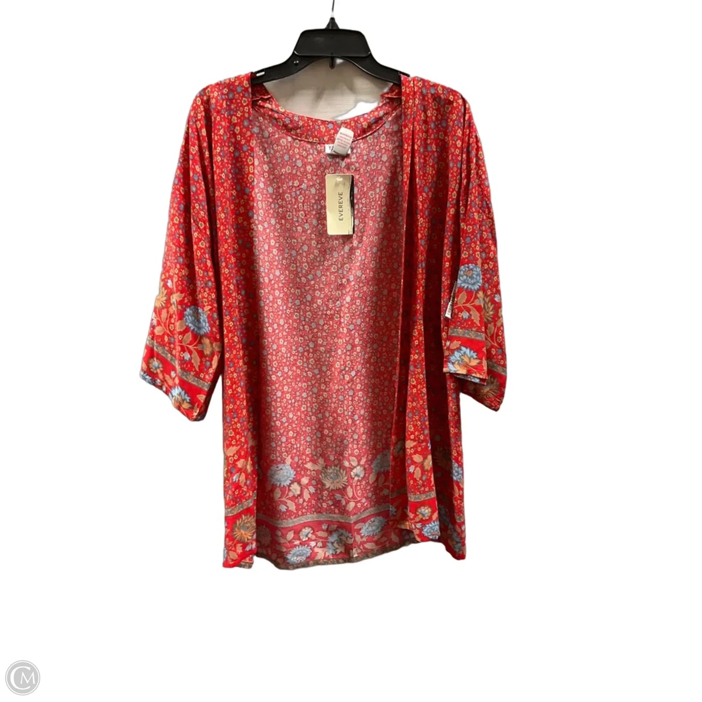 Cardigan By Cmf In Floral Print, Size: Osfm