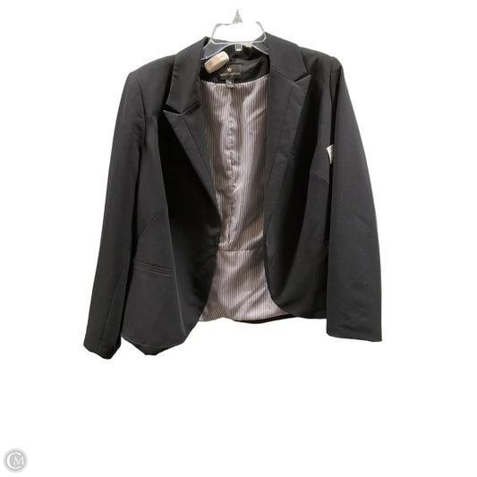 Blazer By Worthington In Black, Size: 1x