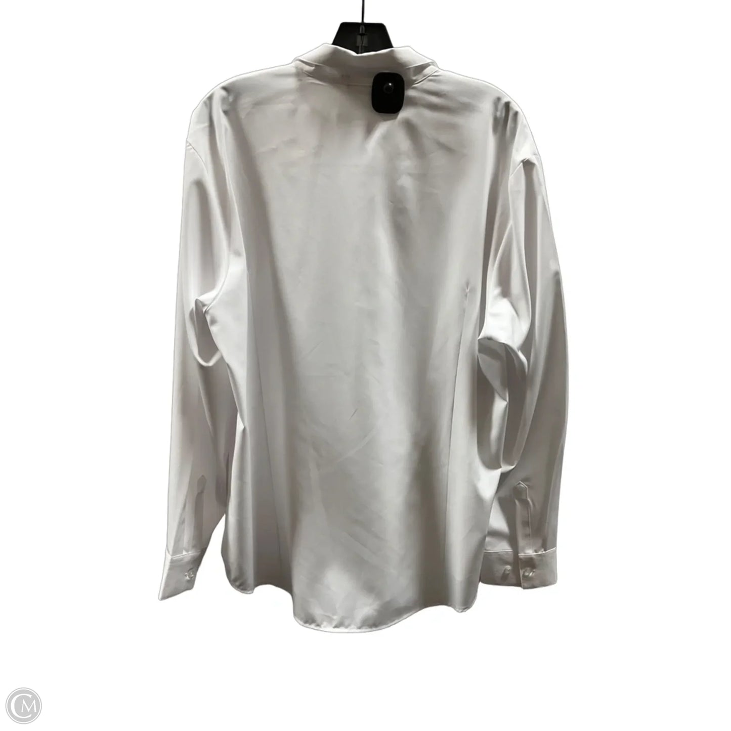 Blouse Long Sleeve By Cmf In White, Size: 2x