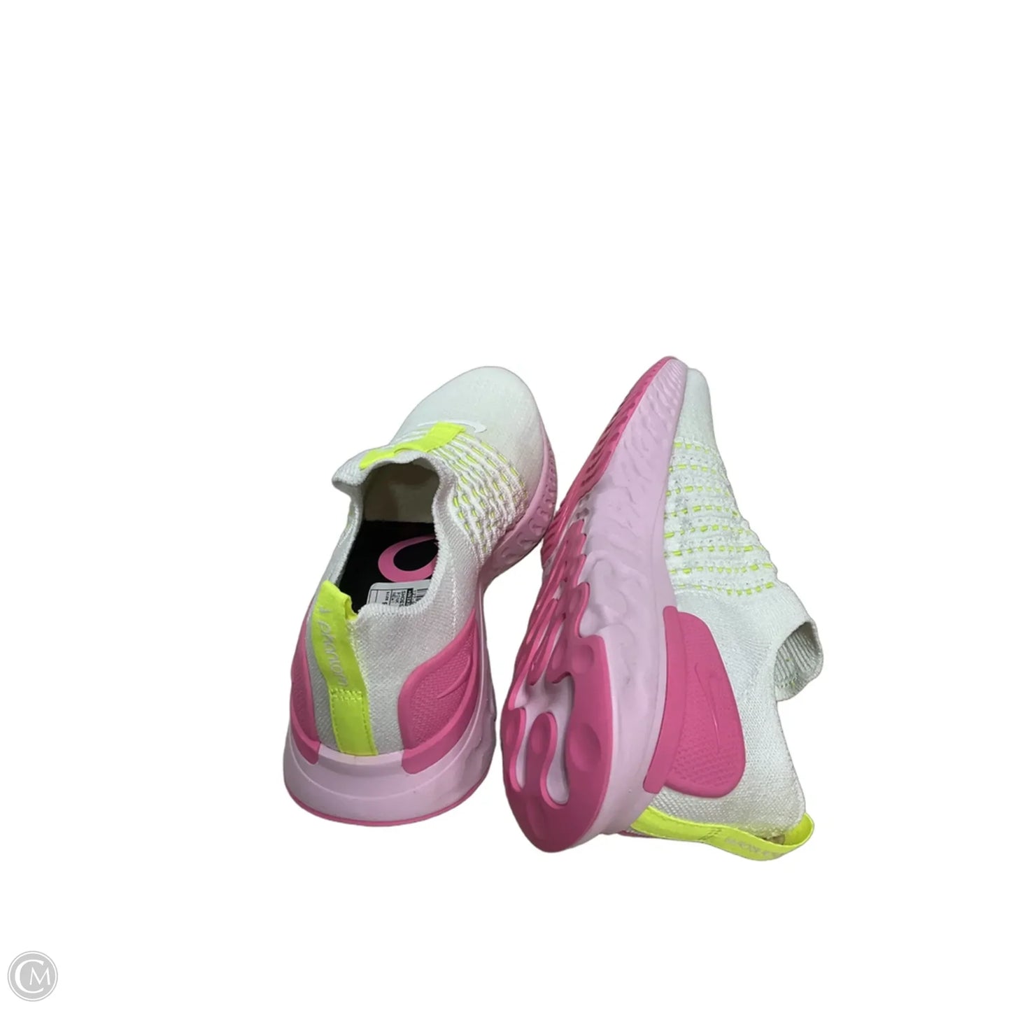Shoes Athletic By Nike In Pink & White, Size: 9.5