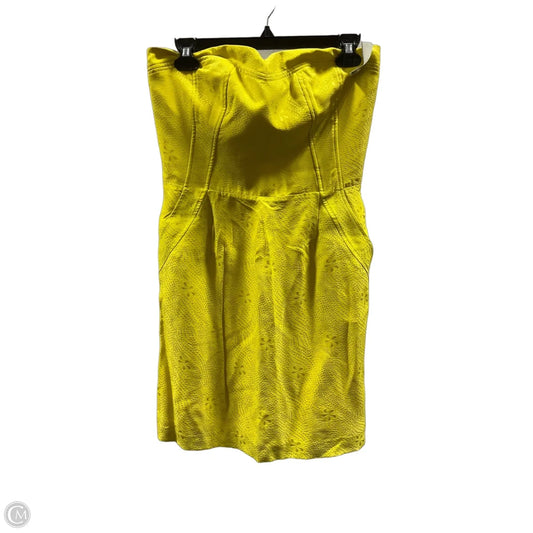Dress Party Midi By Rebecca Taylor In Yellow, Size: 8