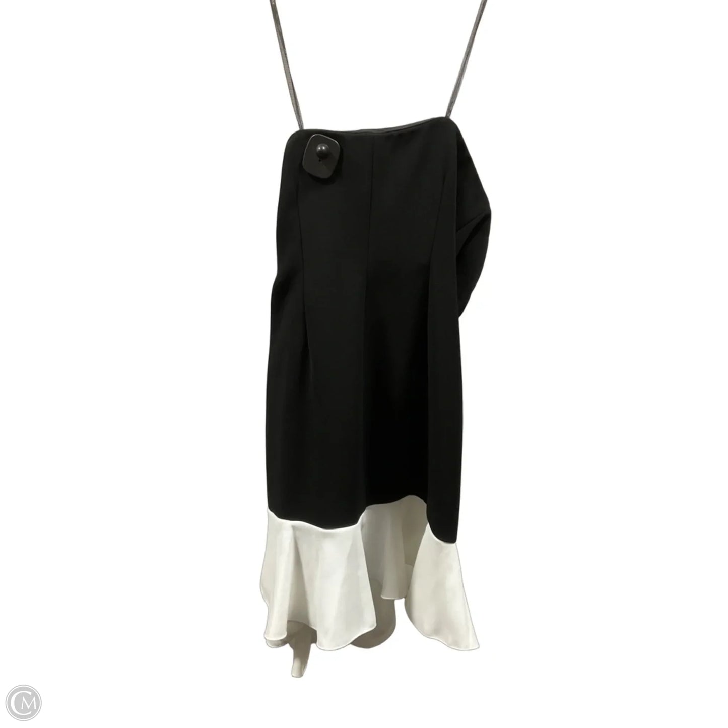 Dress Party Midi By Rachel Zoe In Black & Cream, Size: 6