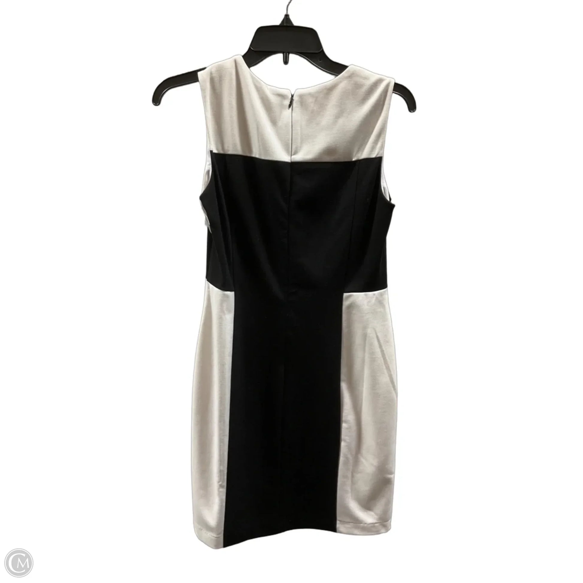 Dress Party Midi By Chicos In Black & Cream, Size: S