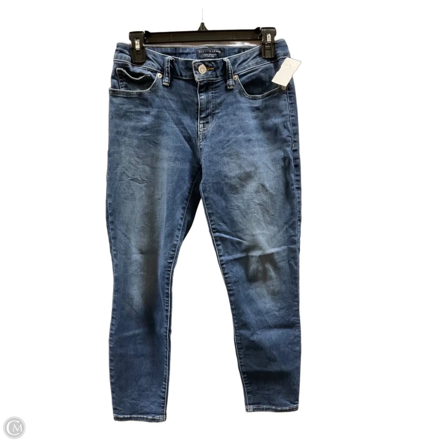 Jeans Skinny By Lucky Brand In Blue, Size: 6
