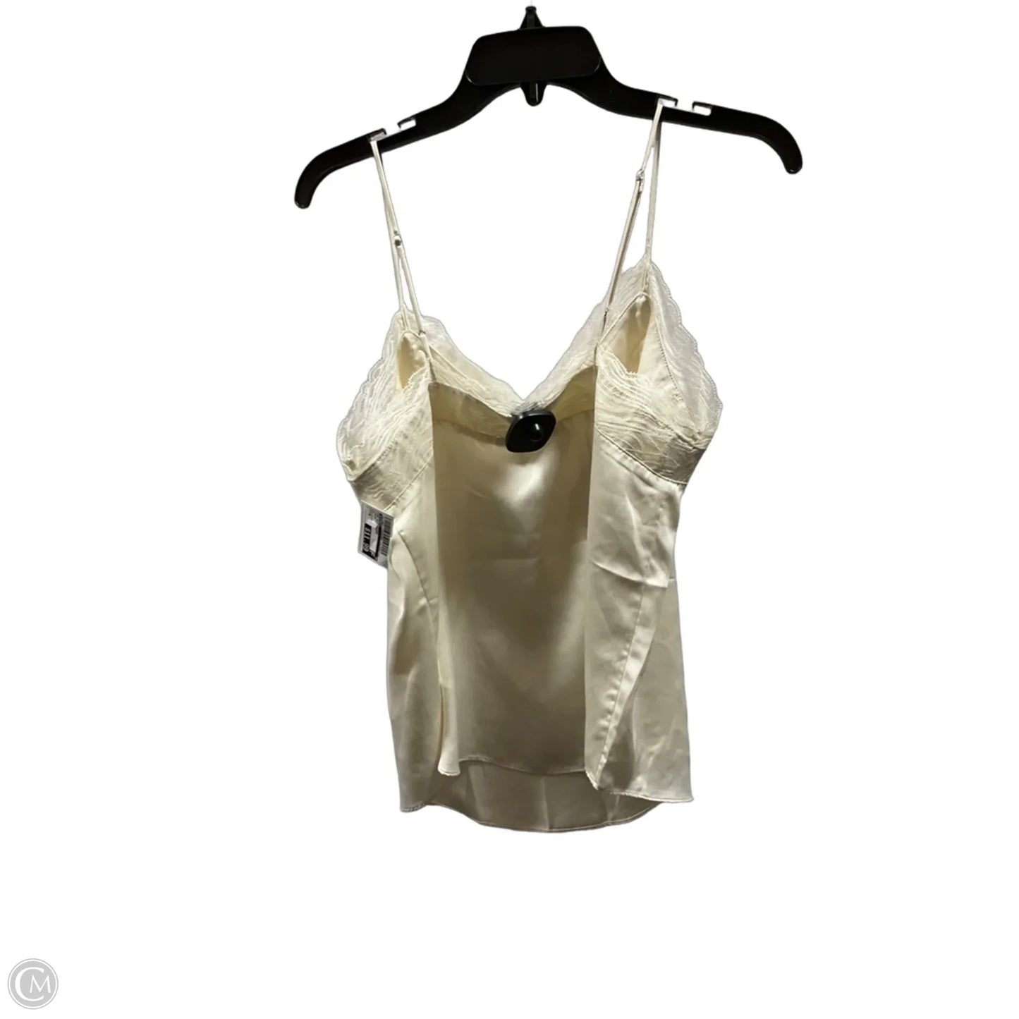 Top Sleeveless By Express In Cream, Size: M