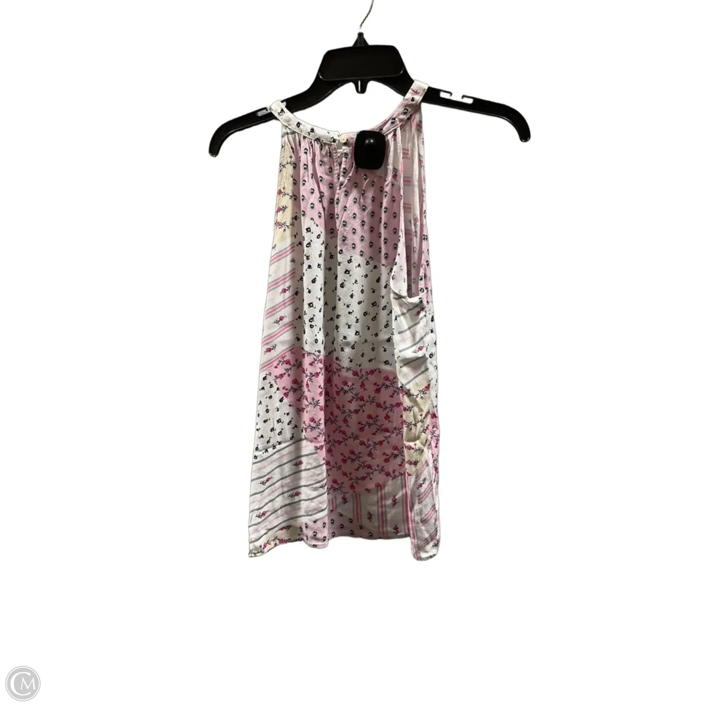 Top Sleeveless By Loft In Pink, Size: S