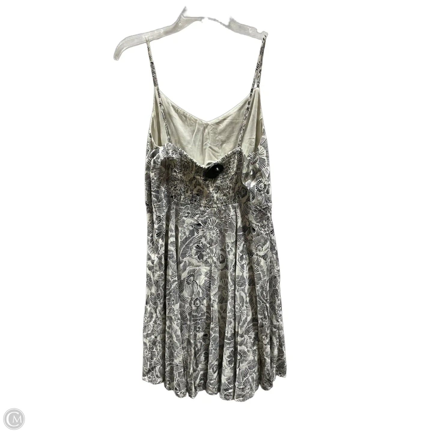 Dress Casual Midi By Old Navy In Black & White, Size: L