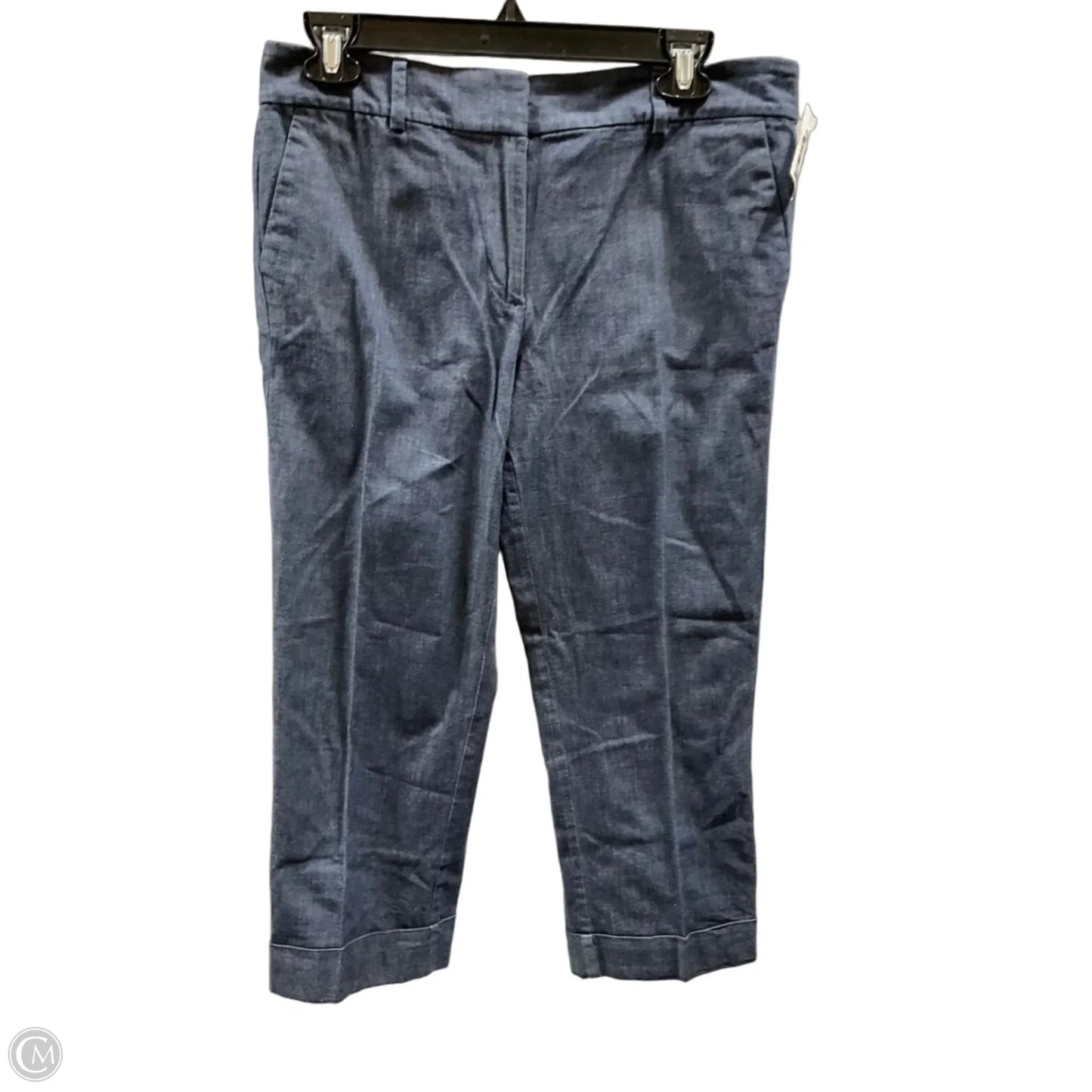Capris By Ann Taylor In Blue, Size: 8