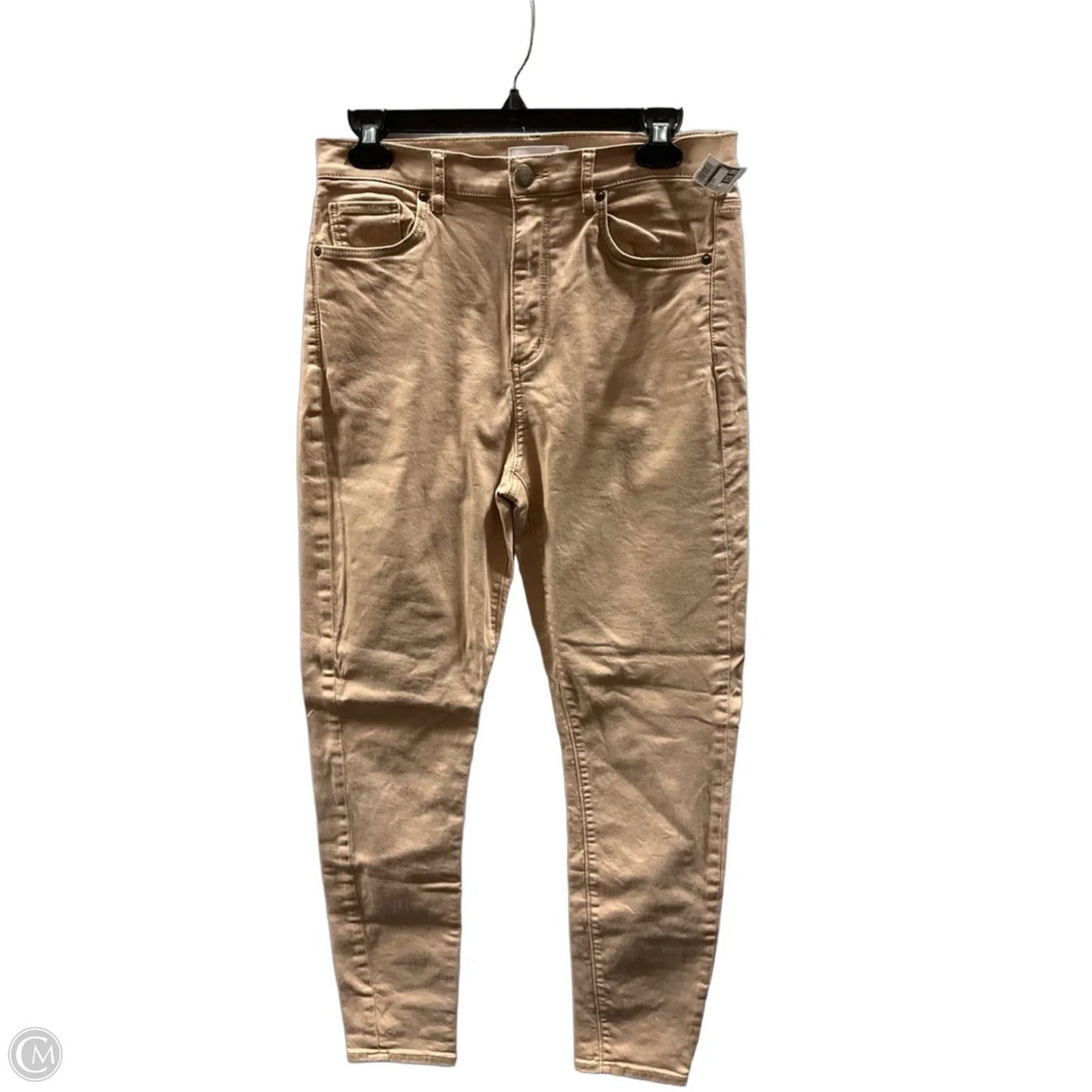 Jeans Skinny By Loft In Beige, Size: 8