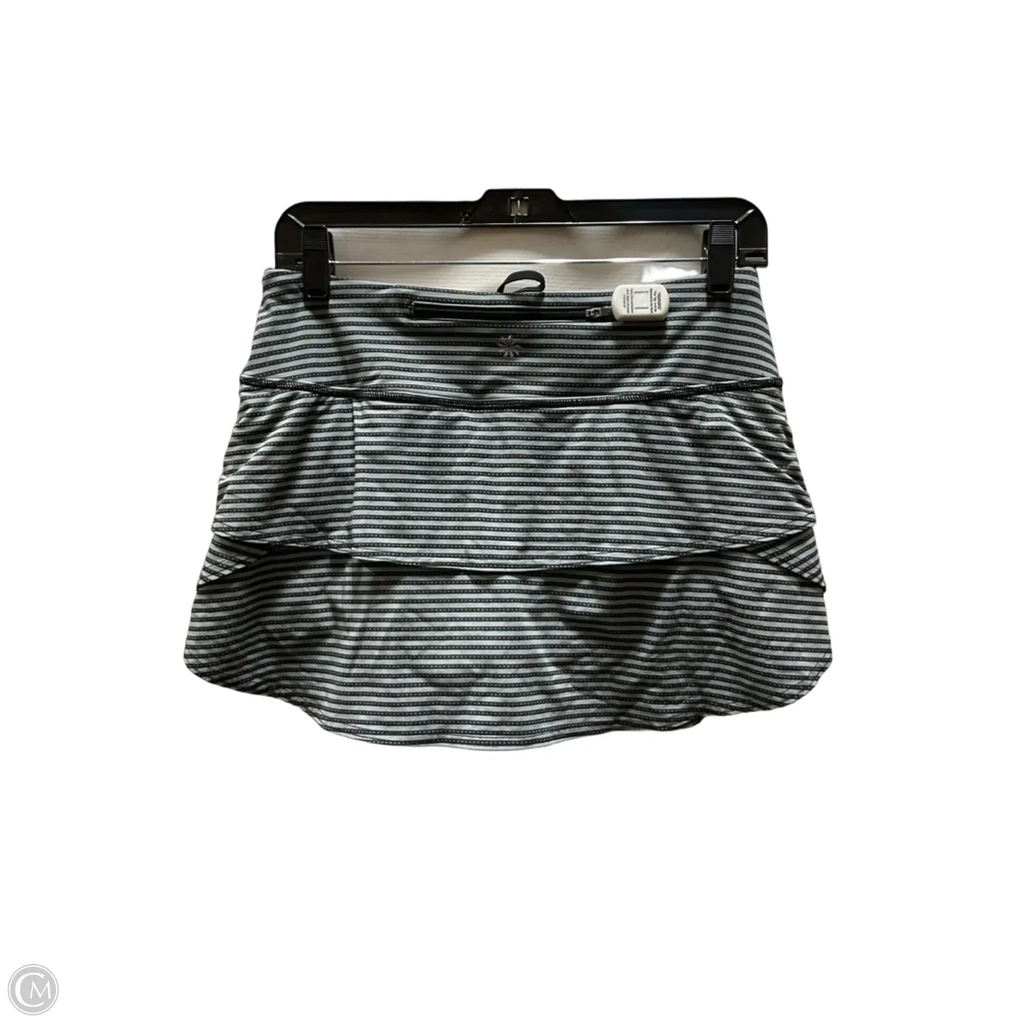 Athletic Shorts By Athleta In Black & Grey, Size: S