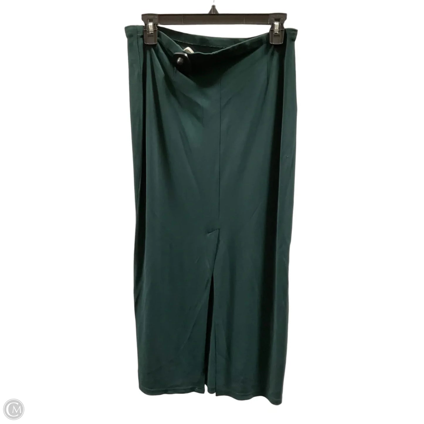 Skirt Maxi By Express In Green, Size: S