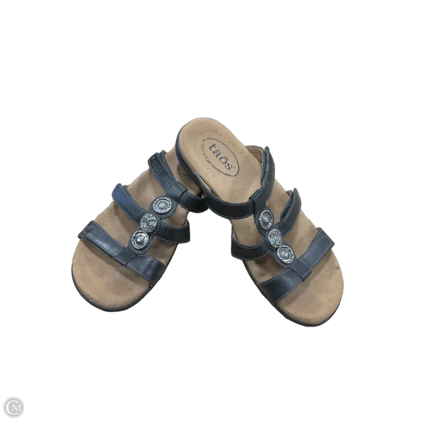 Shoes Flats By Taos In Black & Brown, Size: 7