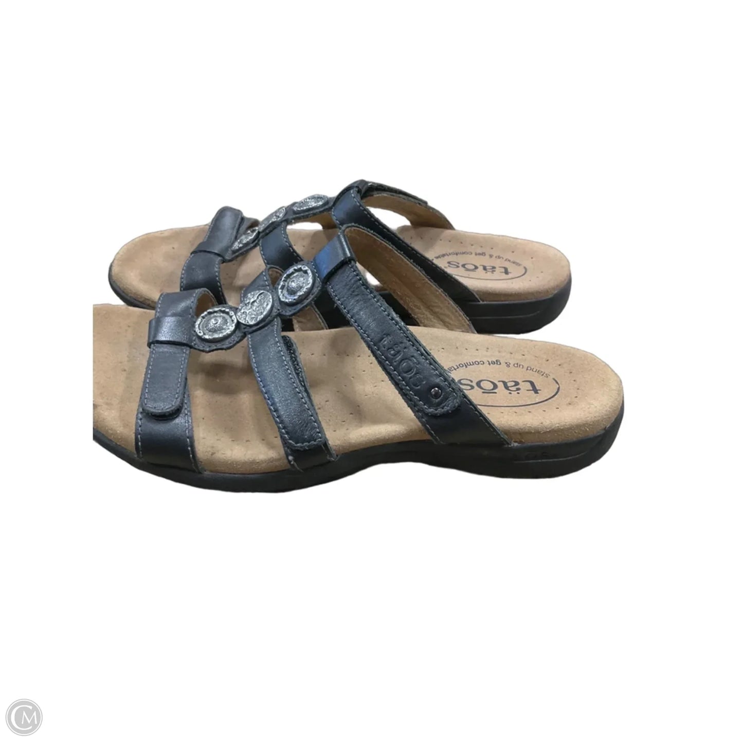 Shoes Flats By Taos In Black & Brown, Size: 7