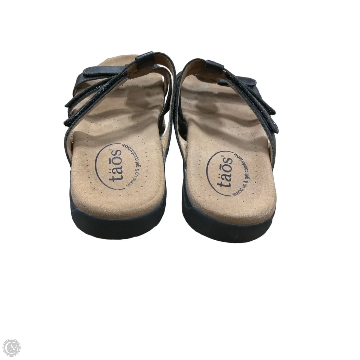 Shoes Flats By Taos In Black & Brown, Size: 7