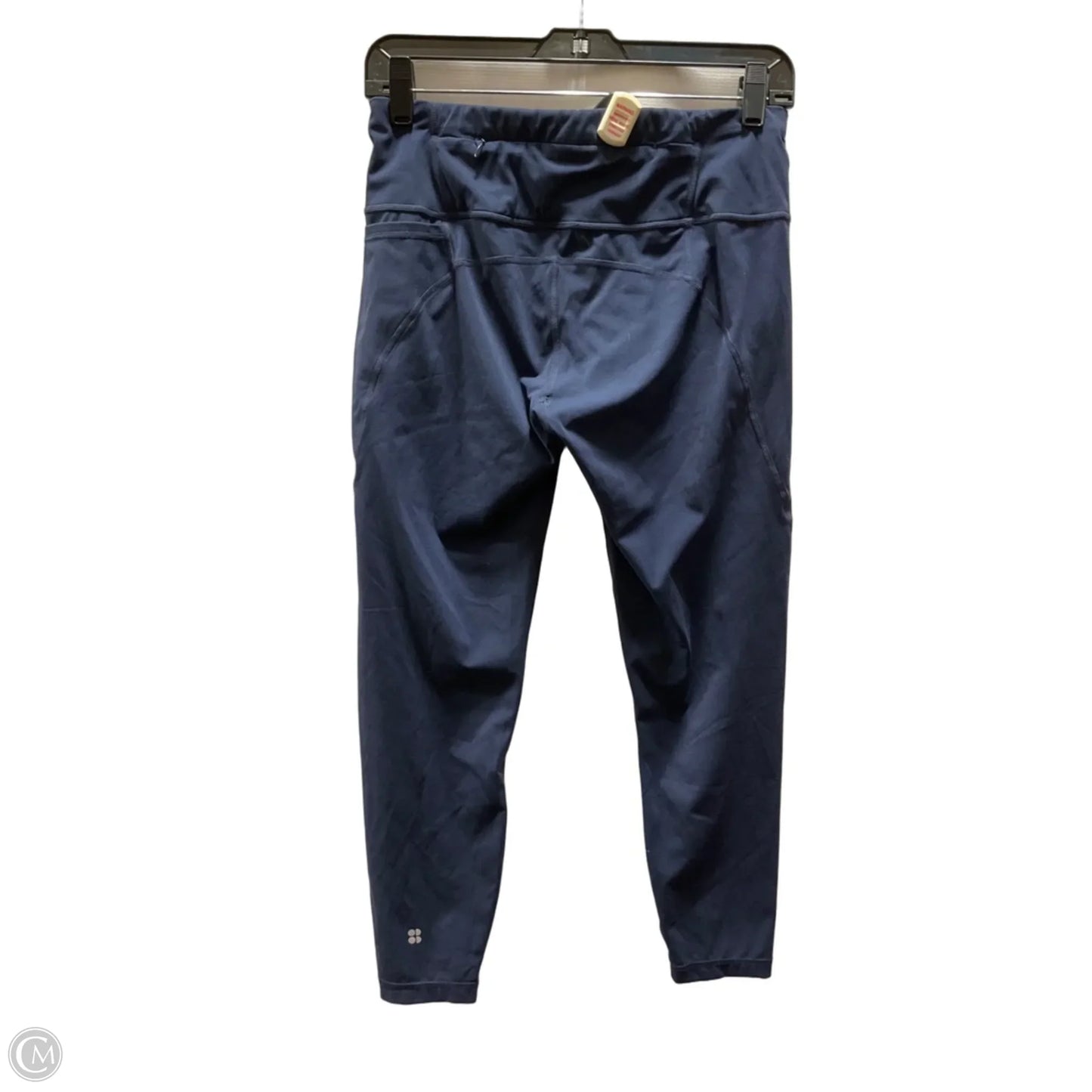 Athletic Leggings By Sweaty Betty In Blue, Size: M