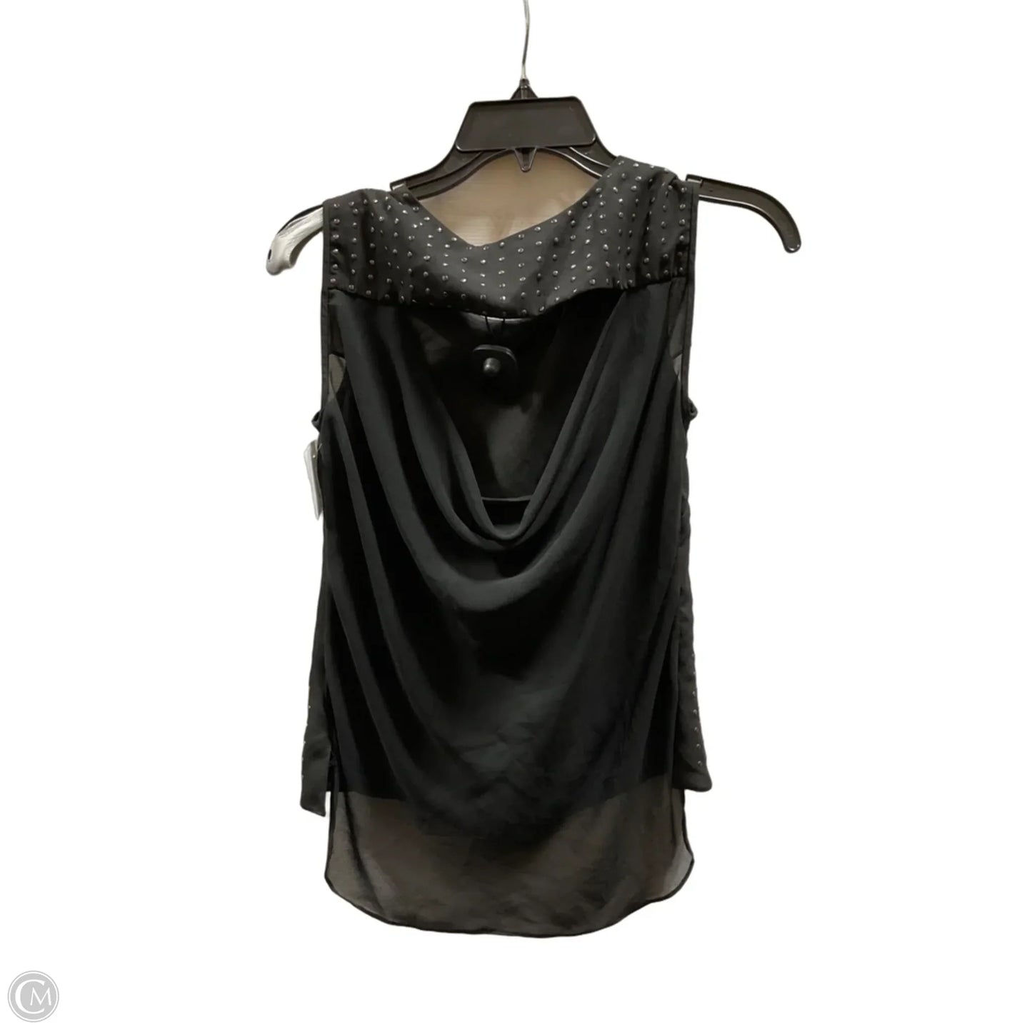 Top Sleeveless By Bcbg In Black, Size: Xxs
