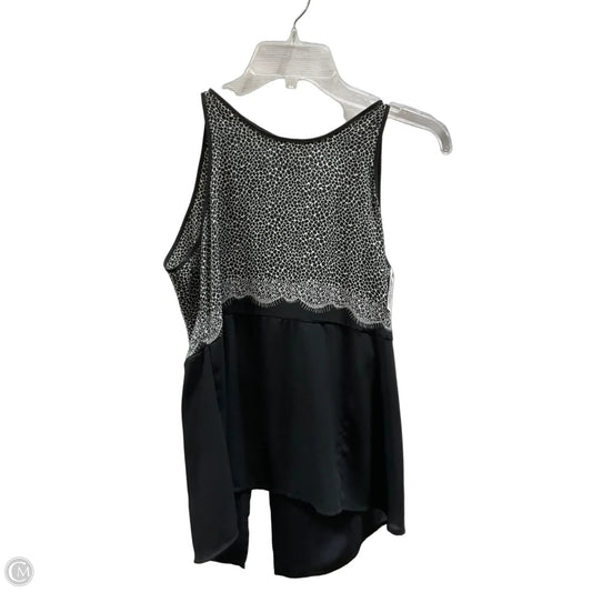 Top Sleeveless By Bcbg In Black & White, Size: Xs