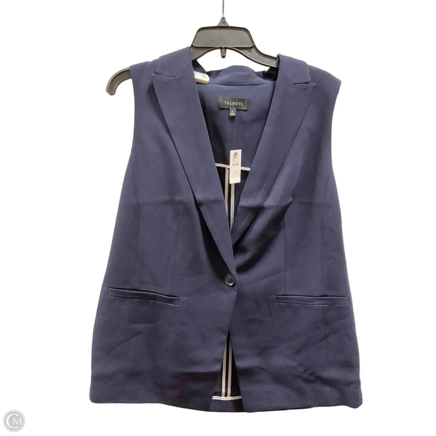 Blazer By Talbots In Blue, Size: 14