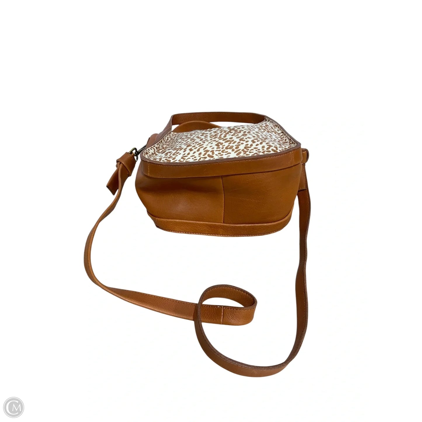 Crossbody Leather By Madewell, Size: Medium