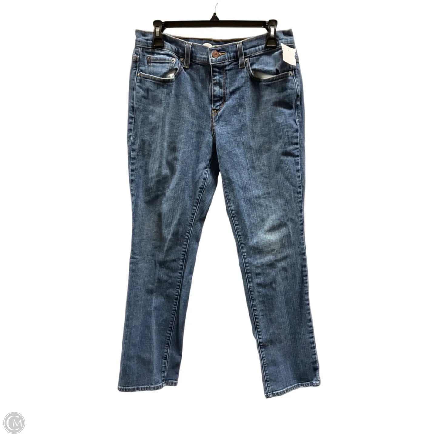 Jeans Straight By Levis In Blue, Size: 8