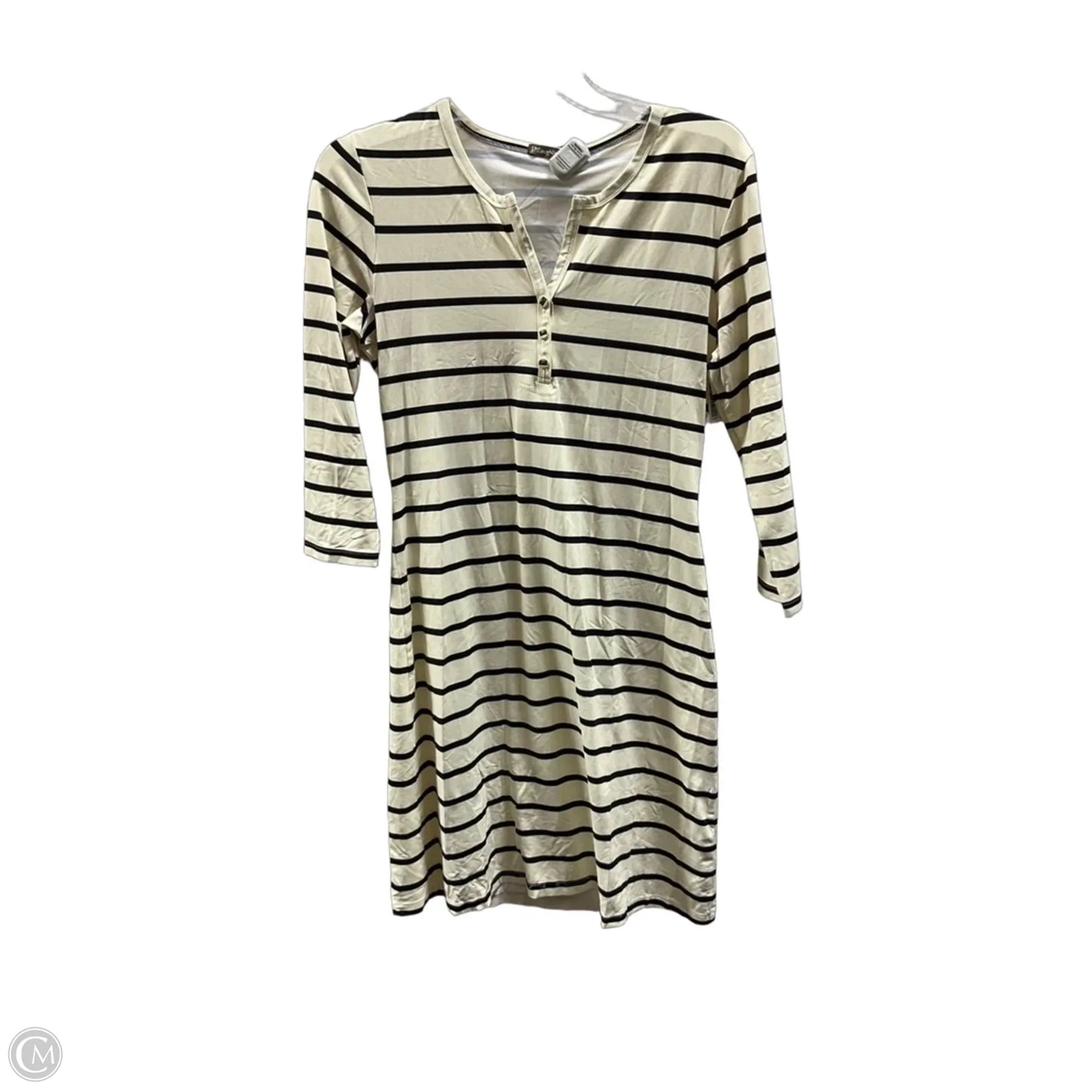 Dress Casual Midi By J Mclaughlin In Striped Pattern, Size: S