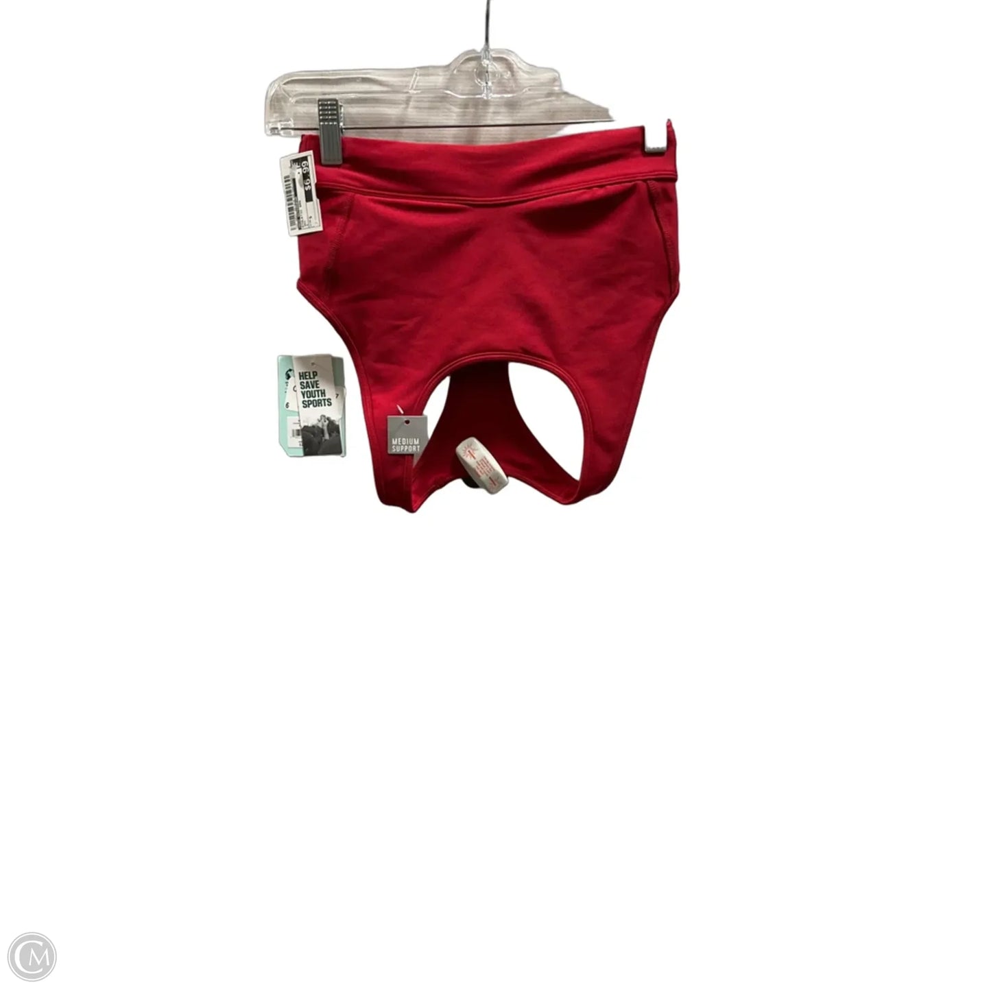 Athletic Bra By Dsg Outerwear In Red, Size: S