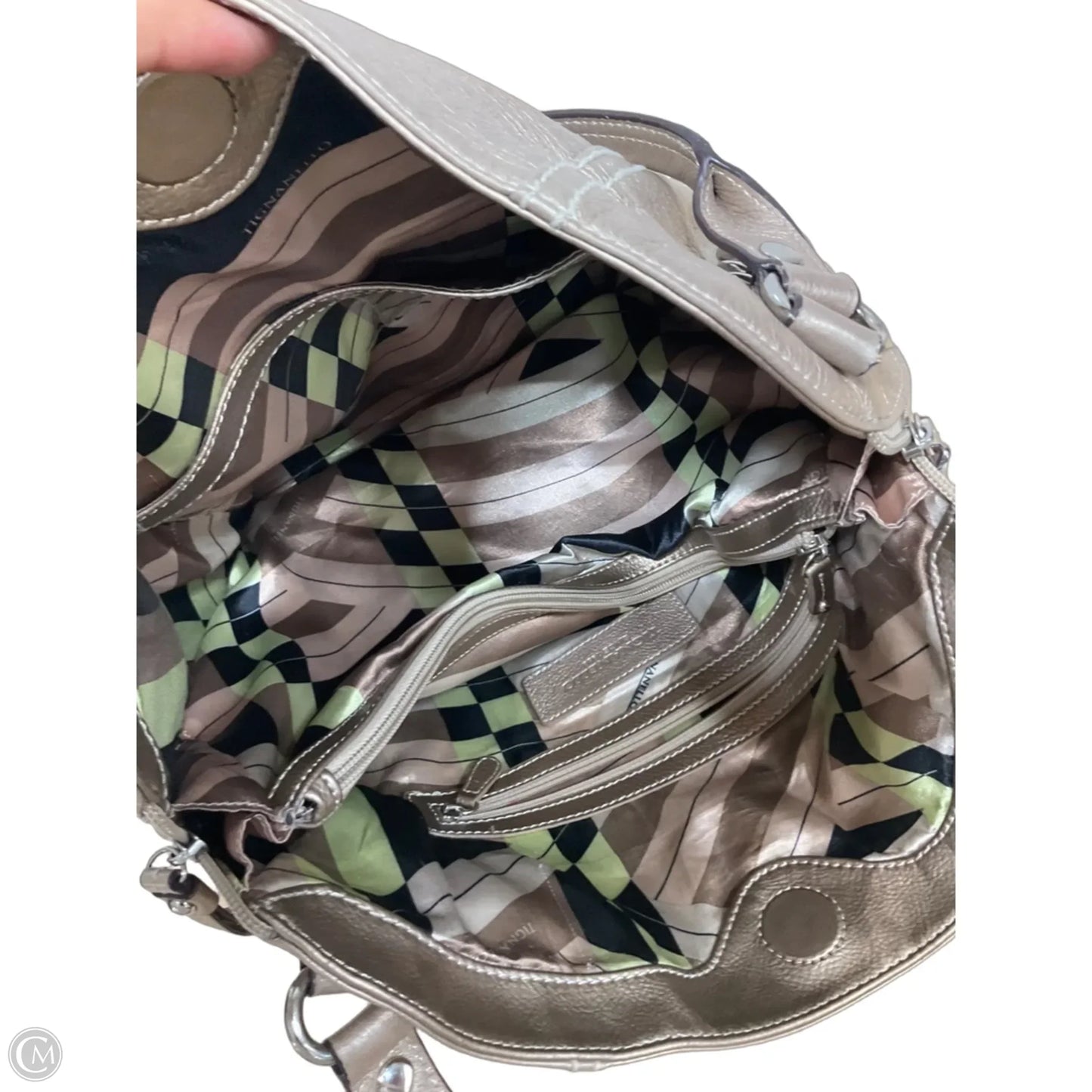 Handbag Leather By Tignanello  Purses, Size: Large