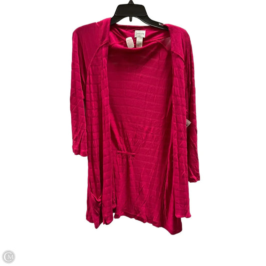 Cardigan By Chicos In Red, Size: S