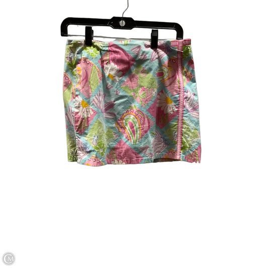 Skirt Mini & Short By Lilly Pulitzer In Multi-colored, Size: 6