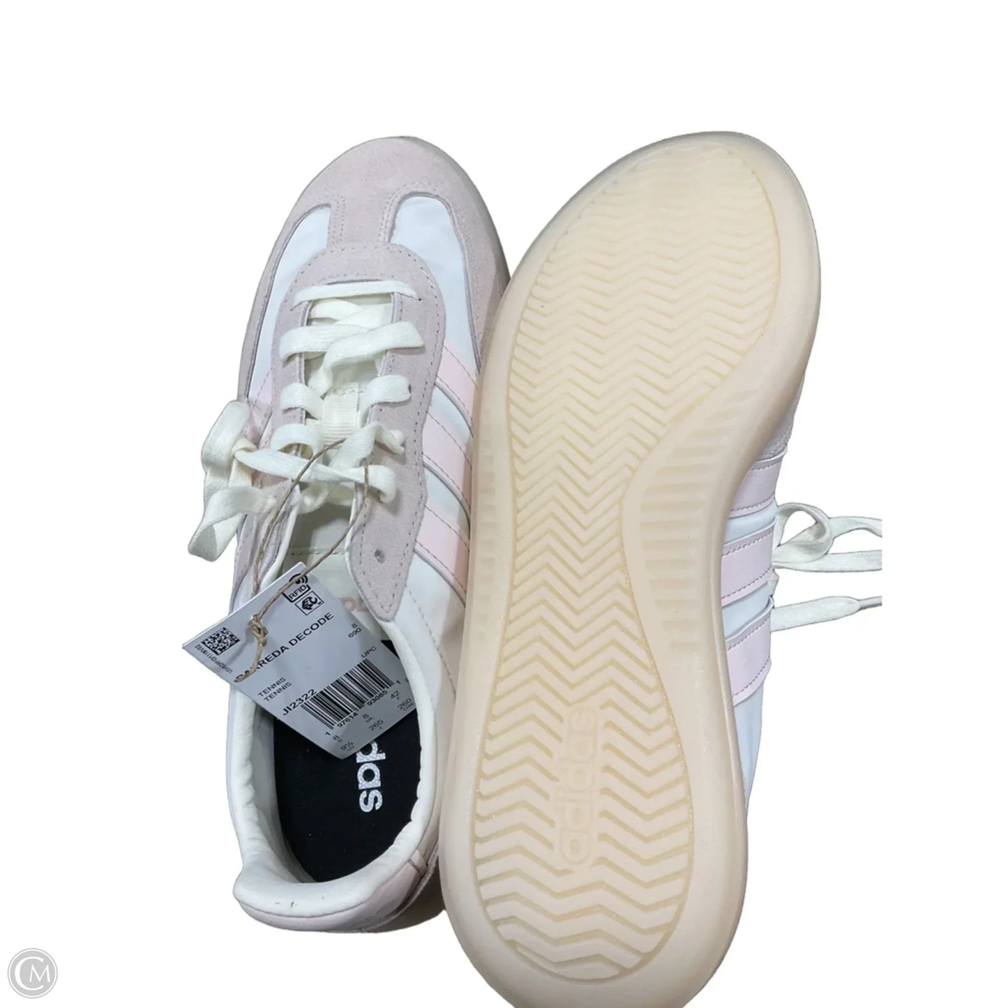 Shoes Athletic By Adidas In Pink & White, Size: 9.5