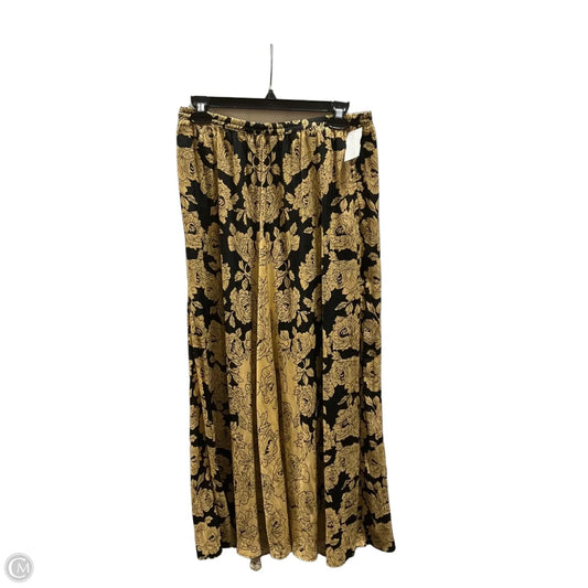 Pants Lounge By Rachel Zoe In Black & Gold, Size: M