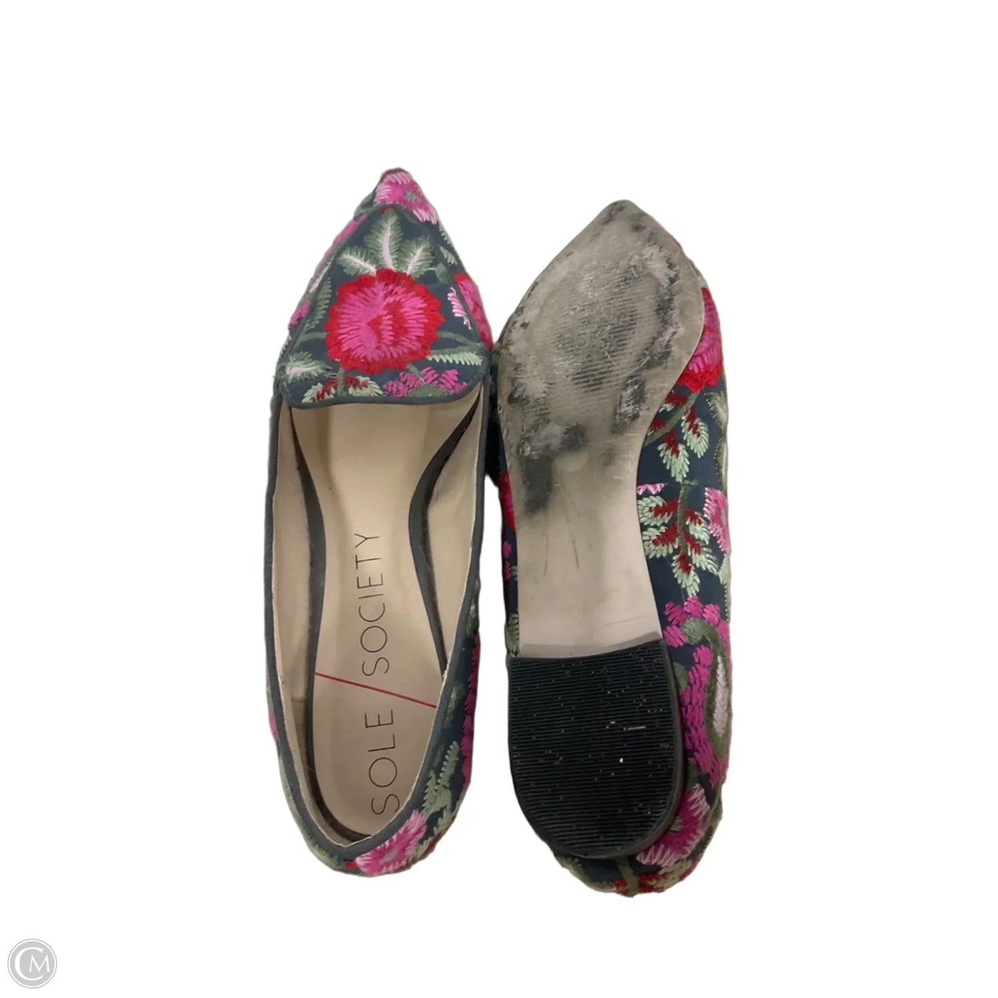 Shoes Flats By Sole Society In Floral Print, Size: 8