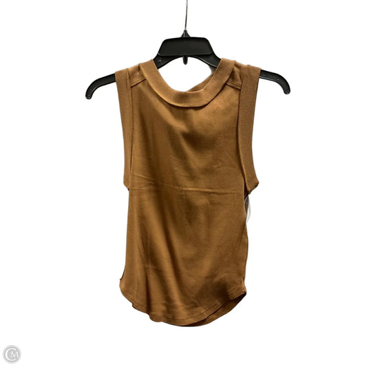 Top Sleeveless By Free People In Brown, Size: S