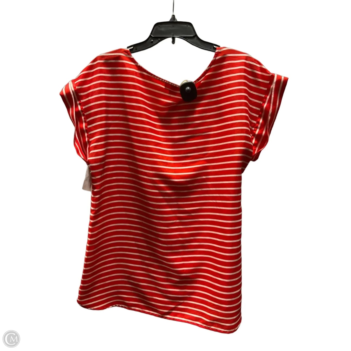 Top Sleeveless By Loft In Striped Pattern, Size: Xl