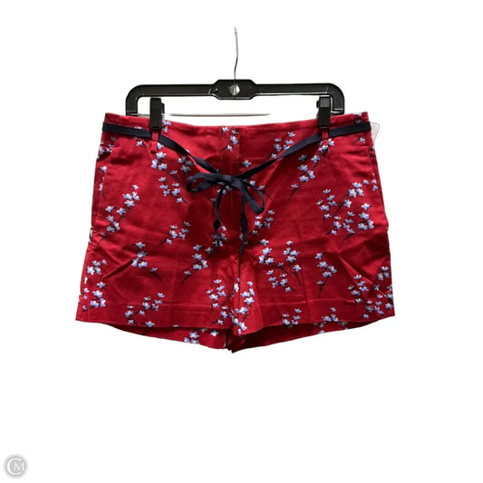 Shorts By Loft In Blue & Red, Size: 8